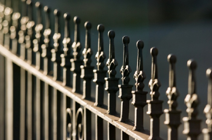 metal rails